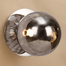 Lassie Molten Ripple Glass Warm White LED Outdoor Wall Light